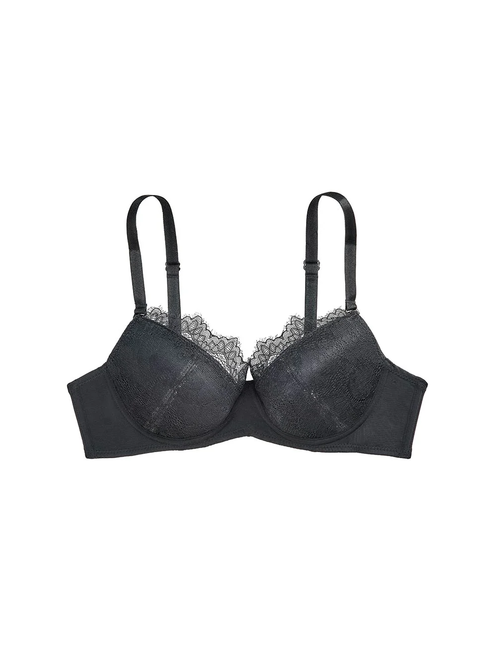 Teresa Lace Bra, Petite, Push-up, Demi-Cup, Small Sizes